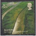 GB 2005 QE2 1st World Heritage Sites used stamp...