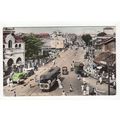 Street Scene Colombo Ceylon Postcard 1960 Sri L...