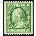 348, Mint VF/XF NH 1¢ Coil With Graded PSE Cert...