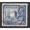 CYPRUS 1934 KG5 KOLOSSI CASTLE SG138 138 SG USE...