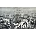 AT THE DIAMOND DIGGINGS - SOUTH AFRICA 1872 VIC...