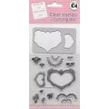 Make & Create. Heart Stamp & Die Set. Die Cutti...