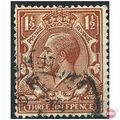 1924 SG420 1 1/2d Red-Brown Wmk B Cypher Very F...