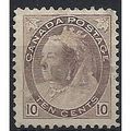 Canada 1898 SG163 10c Pale Brownish-Purple Very...