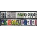 1964 ALL Commemoratives SG646-660 Mounted Mint.
