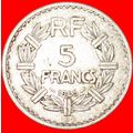 Ⰶ OPEN 9: FRANCE ★ 5 FRANCS 1945B! WARTIME (193...