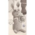 Crochet Bunny Pattern Crocheted Bunny