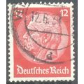 Germany 1932 - SG480 - 12pf orange red - Presid...