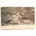 vintage postcard Vaux de Cernay, Les Cascades