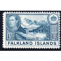Falkland Islands Sg158 1s Light Dull Blue Fine ...