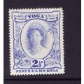 TONGA 1934 SG59 2 1/2d BRIGHT ULTRAMARINE QUEEN...