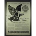 1940 Bendix Aviation Ad - Helping America Prepare