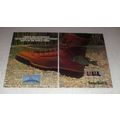 1986 Timberland Boots Ad - Waterproof, Lightweight