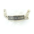 USMC MARINES MARINE CORPS LOGO SOLID STERLING S...