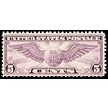 C16, Mint NH Superb GEM 5¢ With PSAG Graded 100...