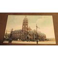 1905 fr Dennett Postcard -Town Hall, East Ham -...