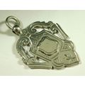 Antique Victorian Solid Silver Pocket Watch Fob...