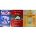 3 Author-signed books : Psychics, UFOs and Alie...