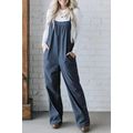 Real Teal Solid Pocketed Loose Fit Corduroy Ove...