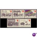 Great Britain 1984 Mail Coach Run Unmounted Min...