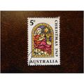 Australia 1969 Christmas 5c fine used stamp SG4...