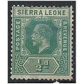 Sierra Leone 1912 SG112 1/2d Blue-Green Very Fi...