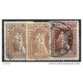 1938/1962 3 different values - #205 fine used (o)