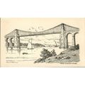 Menai Suspension Bridge, North Wales