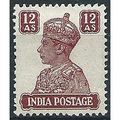 India 1941 SG276 12a Lake Mounted Mint .. ..