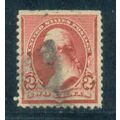 Used 220? 2c George Washington Fine A14059