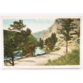 vintage postcard Gardiner Canyon, Yellowstone Park