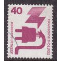 Germany 1972 Faulty Electric Plug 40pf Fine Use...