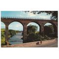 The River Luce and Viaduct Glenluce Wigtownshir...