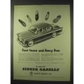 1959 Singer Gazelle Car Ad - Foot Loose Fancy Free