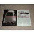 1983 2-page Audi 5000s Car Ad - Form is Function!!