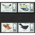 1966 British Birds set 4v SG696-699 MM