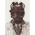 Ladies Military Womens Gas Mask In Wartime WW2 ...