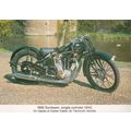 1930 Sunbeam Single Cylinder Motorcycle at Grea...