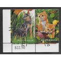 AUS 1996 (SE~TE ) 45c 'PETS' (C.T.O) FINE USED ...