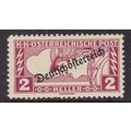 Austria 1919 Express Letter 2h Mint Hung SG N33...