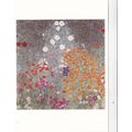 Gustav Klimt Blumengarten Postcard unused VGC