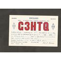 QSL Card G3HTQ Fred Burbridge Herbert Road Rain...