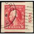 409, Used 2¢ With PL# - A HUGE JUMBO * Stuart Katz