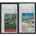 Turkey Europa Landscapes 2v Top Margins 1977 MN...