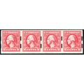 534A, Mint NH 2¢ - Schermack Strip of 4 - VERY ...