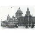 BUS 1952 DAIMLER DOUBLE DECKERS AT BELFAST CITY...