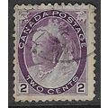 CANADA 1898-1902 QUEEN VICTORIA 2c PURPLE USED ...