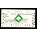 Railway Platform Ticket DEAL BRB(S) Green Diamo...