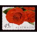 Australia 1999 Flowers 45c Used Peel & Stick St...