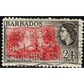 Barbados, 1953-57 Garrison, SG #297 (Scott #243...